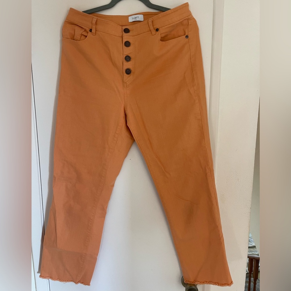 Loft cropped jeans